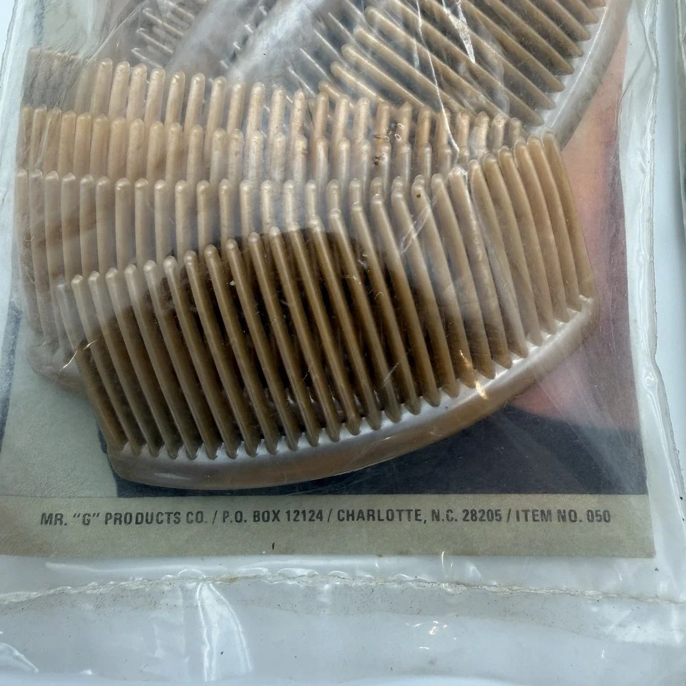 Vintage Tuck Combs for Hair Mr 